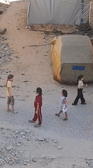 Daily life and destruction across Khan Yunis displacement camps