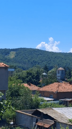 Morning village views recorded in coastal Shkorpilovtsi, Bulgaria