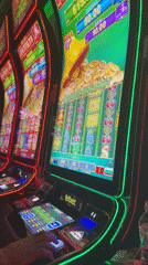 Late night casino and club scenes in Veliko Tarnovo