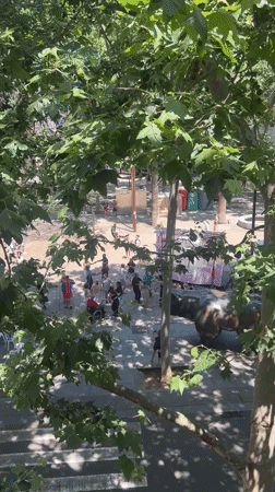 Traditional costumed dance performances enliven Barcelona public squares