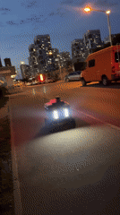 Yandex delivery robot spotted operating in Saint Petersburg streets