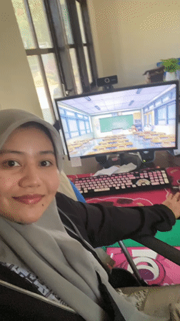 Casual moments at home and on the street in Banjarbaru