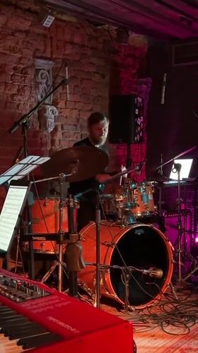Jazz band plays intimate brick venue in Minsk