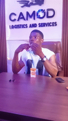 Man observed eating multiple meals in Nkpor, Nigeria