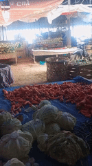 Night market activity documented in Indonesian coastal city