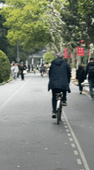 Early morning street and cafeteria activity recorded in Shanghai