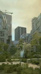 Amsterdam residents document unusual hazy sky conditions