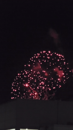 Fireworks Display Lights Up Montana, Bulgaria Evening Sky