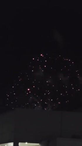 Fireworks Display Lights Up Montana, Bulgaria Evening Sky