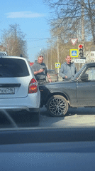 Minor vehicle collision reported in Kazan, Russia