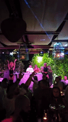 Late-night club night in Varna, DJ set and costumed performers