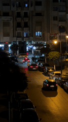 Evening scenes capture tourist activity and street life in Tangier
