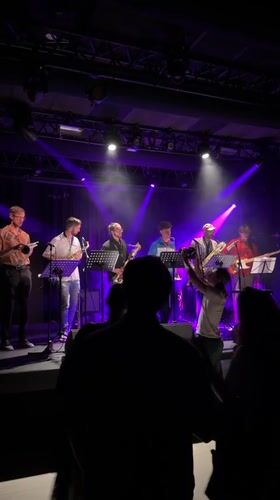 Live band performs at Copenhagen venue Tuesday evening