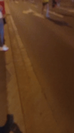 Nighttime marathon draws runners to Wrocław streets