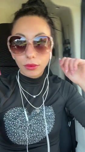 Woman in sunglasses, black turtleneck spotted in Liverpool vehicle