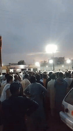 Large gathering observed in Al Falah Modern City, Pakistan