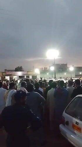Large gathering observed in Al Falah Modern City, Pakistan