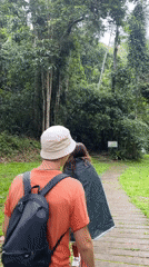Morning hike to Monta Than Waterfall, Suthep, Thailand