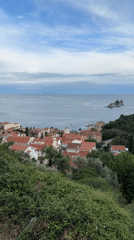 Scenic coastal views documented near Medinski Krš, Montenegro