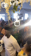 Wedding celebration with traditional elements held in Wang, Nigeria
