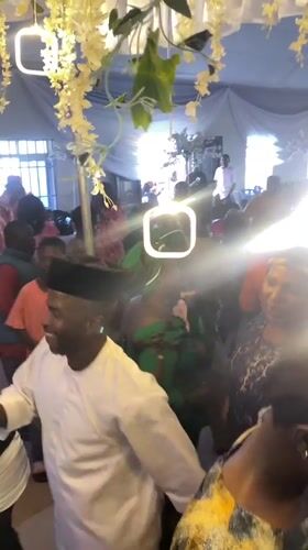 Wedding celebration with traditional elements held in Wang, Nigeria