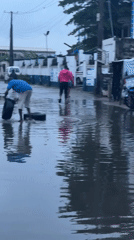 Flooded streets, open markets, daily movement in Ado, Nigeria