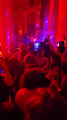 Late-night dancing in a gilded Paris nightclub