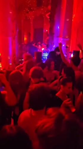 Late-night dancing in a gilded Paris nightclub