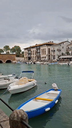 Wandering the canals and fortress walls of Peschiera del Garda