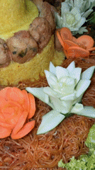 Traditional tumpeng ceremony celebrated in Lhokseumawe, Indonesia