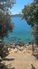 Coastal scenery captured on video in Kaş, Turkey