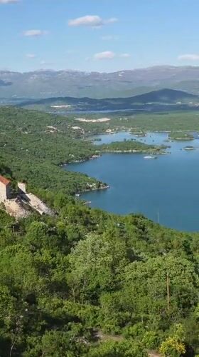 Scenic Lake Skadar views documented near Ponikvica, Montenegro