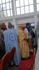 Traditional gathering of men observed in Ungwan Liman hall
