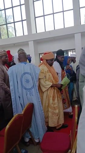 Traditional gathering of men observed in Ungwan Liman hall