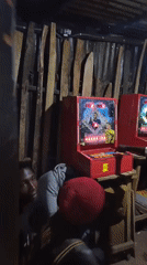 Daily life captured across two Nigerian towns during evening hours