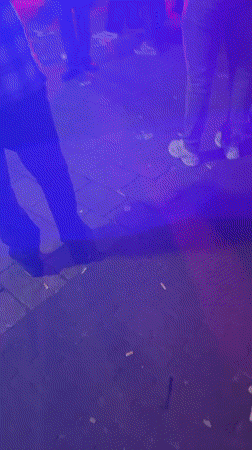 Street party draws crowd to decorated Arnhem cafe