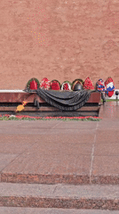 Tourist documents Moscow monuments and cultural sites during midday walk