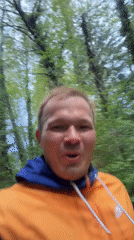 Man records selfie video at Port Moody waterfront