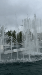 Rainy day scenes documented in Pleven, Bulgaria