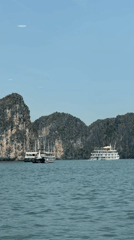 Tourists document serene morning views of Ha Long Bay