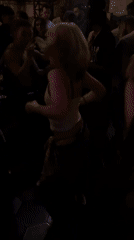 Moscow nightclub scene captured by witnesses during evening event