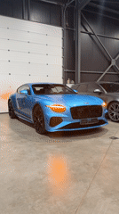 Luxury cars including blue Bentley spotted in Plovdiv garage