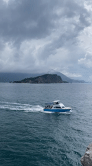 Morning tourism activities documented around Budva, Montenegro coastline