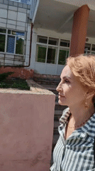 Morning life moments documented across Chaikovsky, Russia