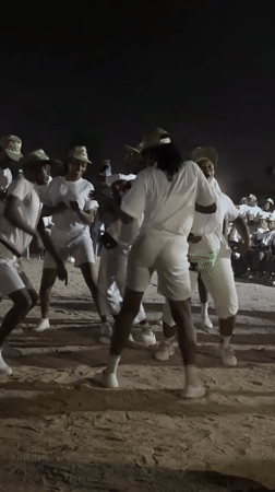 Traditional dance performance draws crowd in Maiduguri, Nigeria