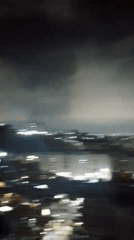 Night cityscape captured from high vantage point in Caracas
