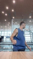 Traveler spends extended time at Kuala Lumpur International Airport