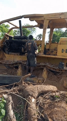 Bulldozer land clearing operations documented in rural Otunade, Nigeria