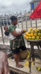 Everyday market life in Badagry, Nigeria