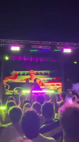 Early morning DJ concert draws crowds in Goleta area